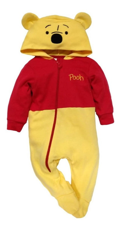 Kit Mamelucos Algodón Disney Pooh, Piglet, Tigger Premium