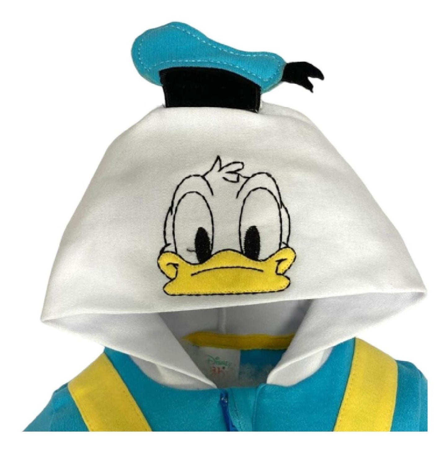 Mameluco Con Gorro Algodon Disney Donald