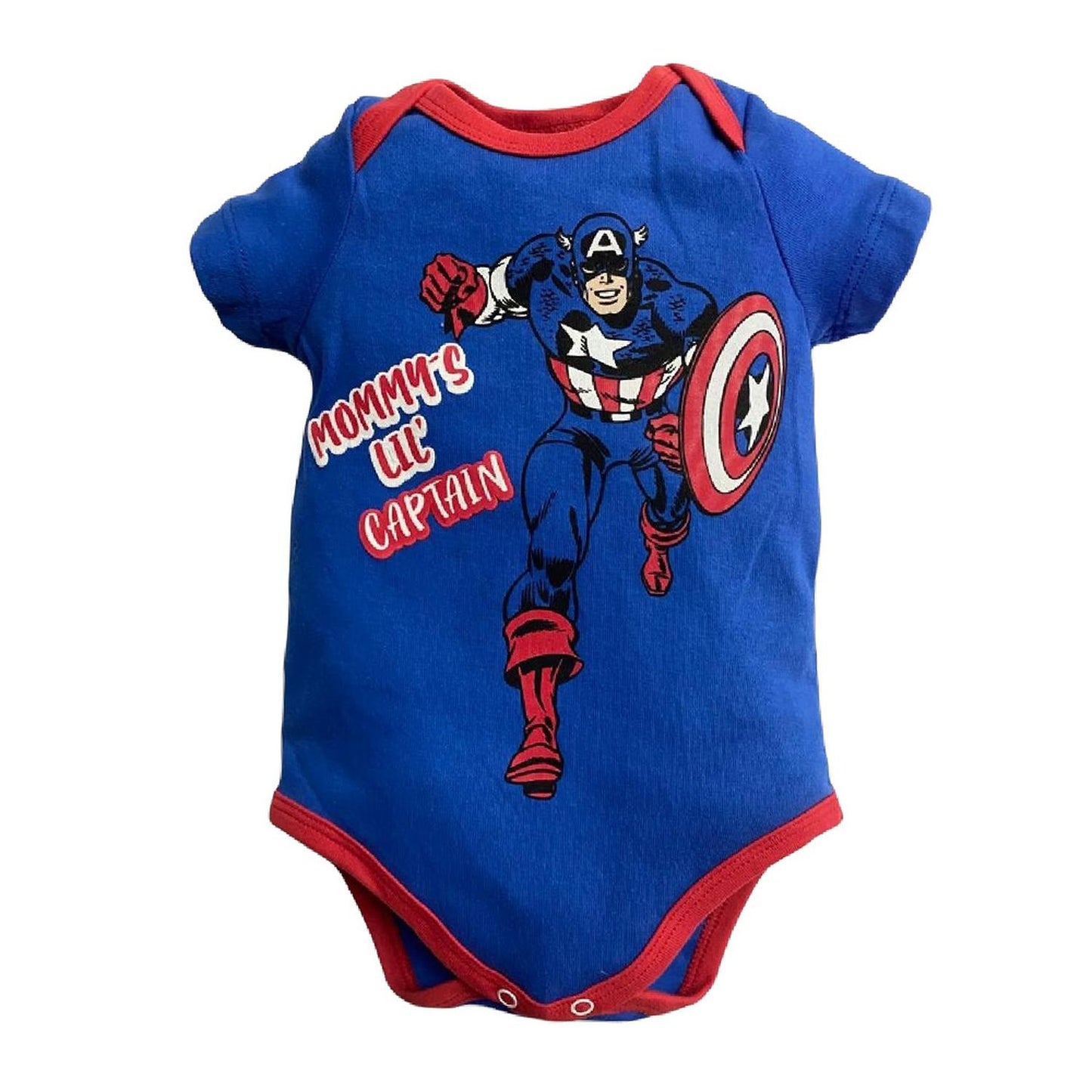 Kit 3 Pañaleros Marvel Capitán América