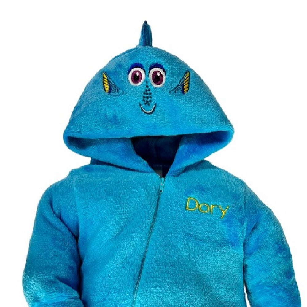 Mameluco Con Gorro Bordado Disney Dory