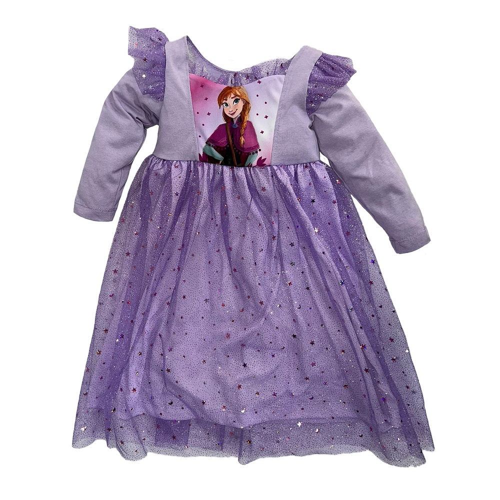 Kit 5 Piezas Frozen (2 vestidos, 2 conjuntos y 1 mameluco)