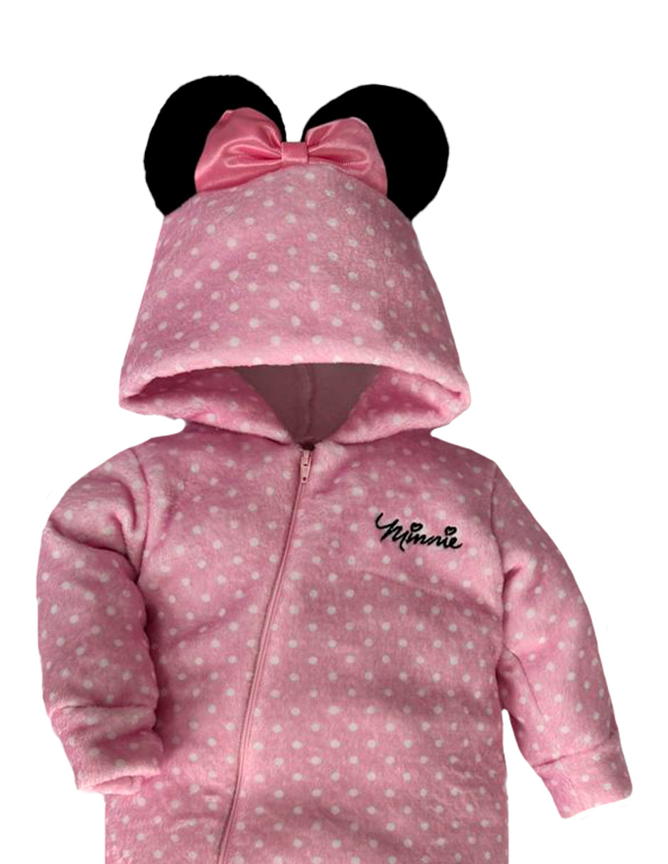 Mameluco Bordado con gorro Disney Minnie Dots