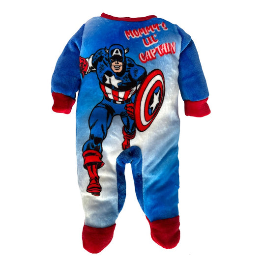 Mameluco Marvel Sublimado Capitan America