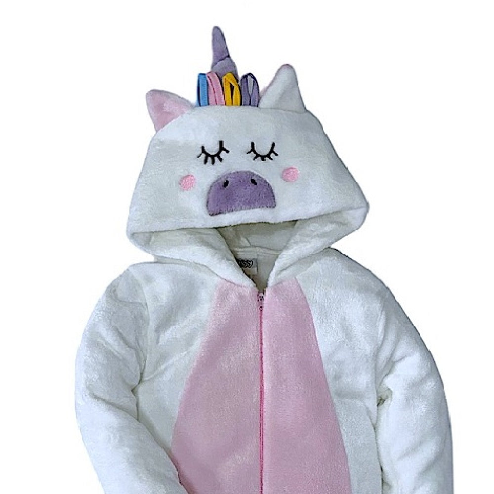 Mameluco Kiss para Niña con Gorro Bordado Unicornio