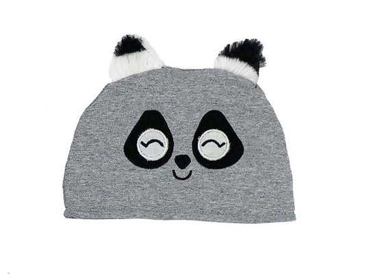 Pañalero Algodón Kiss para Bebé con Gorro Bordado Mapache