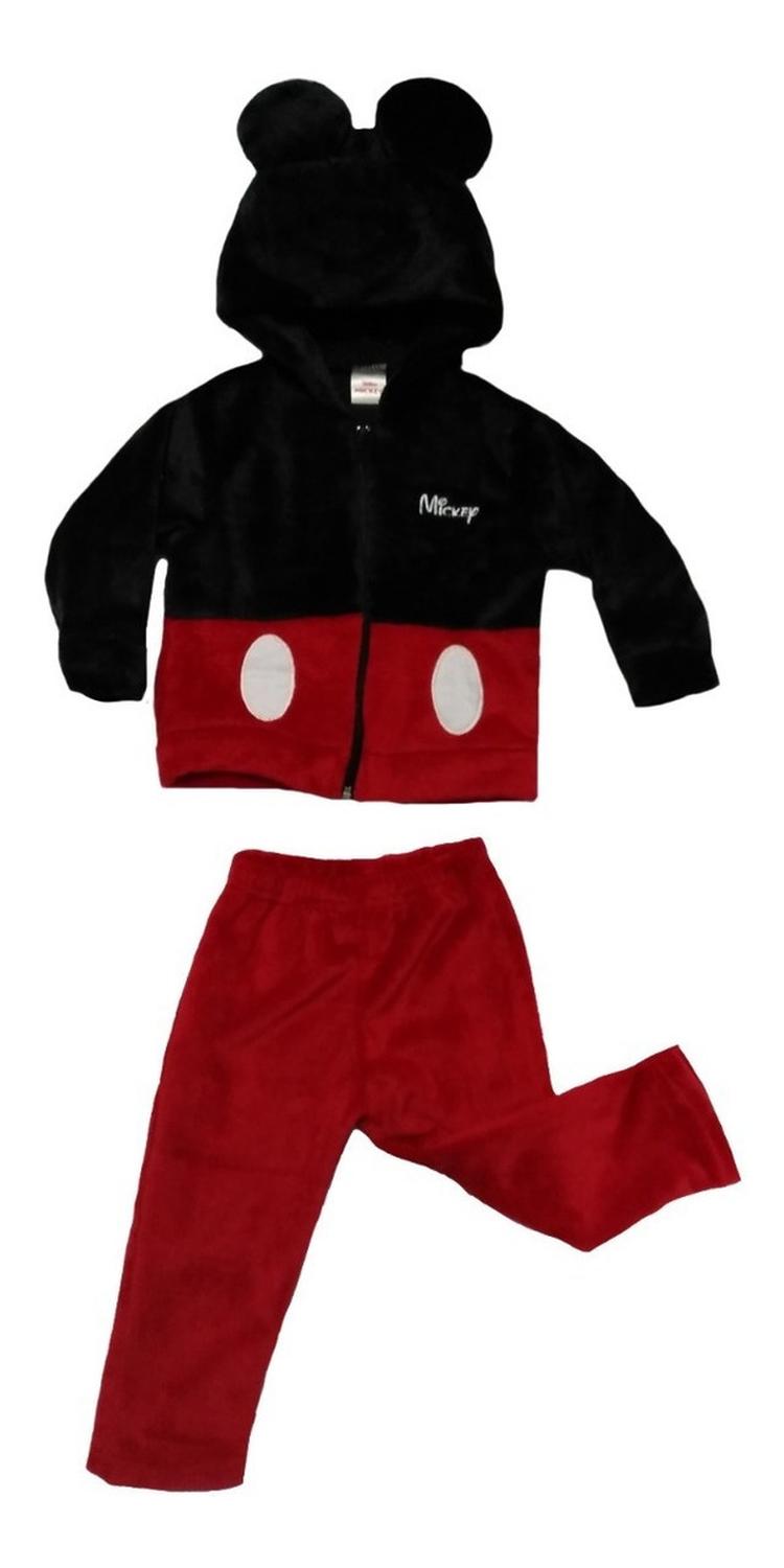 Kit 3 Conjuntos Disney para Niño con Gorro Bordado Sulley, Mickey, Mike