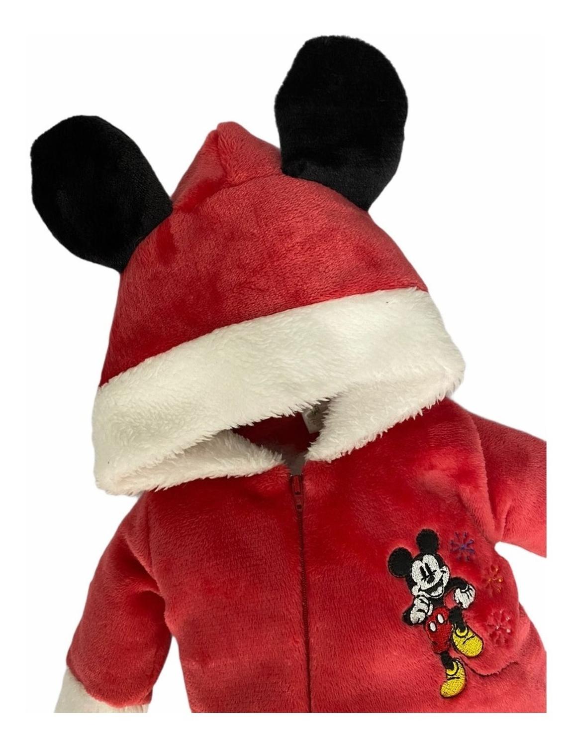 Mameluco Disney para Bebé Bordado con Gorro Minnie Mouse Santa Claus