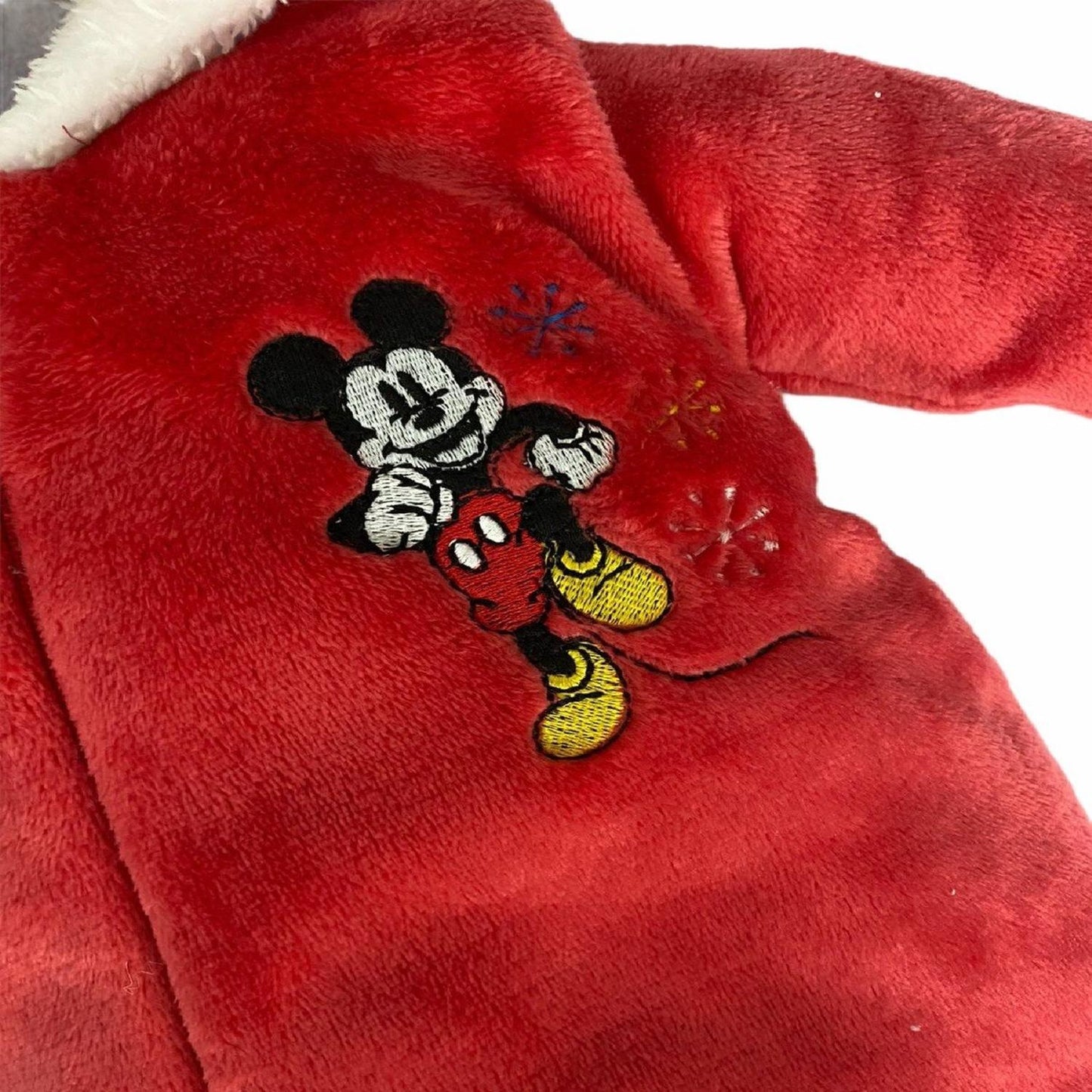 Mameluco Disney para Bebé Bordado con Gorro Minnie Mouse Santa Claus